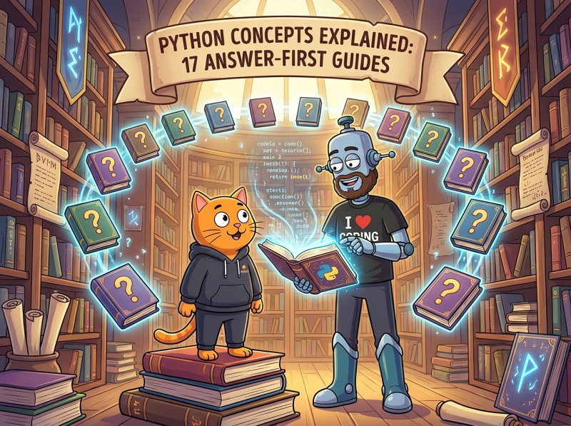 Python Concepts Explained: 17 Answer-First Guides to Python's Most-Asked Questions - 1