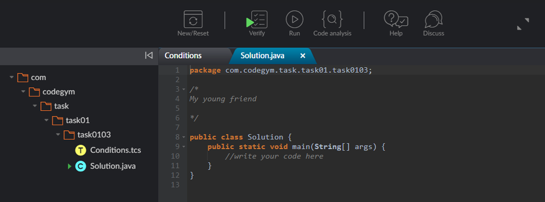 Course Sintaxe do Java - Lecture: Como usar o CodeGym
