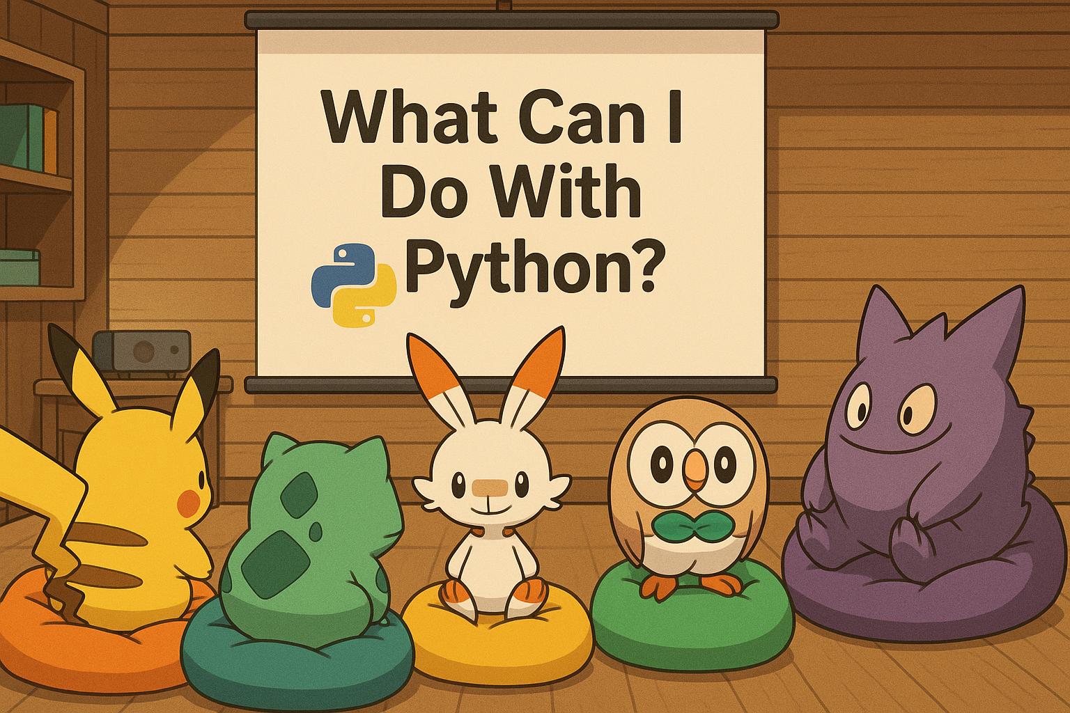 What Can I Do With Python?
