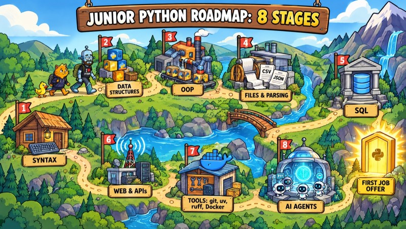 Python Developer Roadmap 2026: What to Learn, in What Order, and Where Everyone Stalls - 5