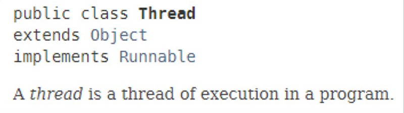 Остановке thread. Остановке thread