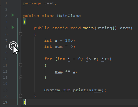IDEA: debug, breakpoints - 3