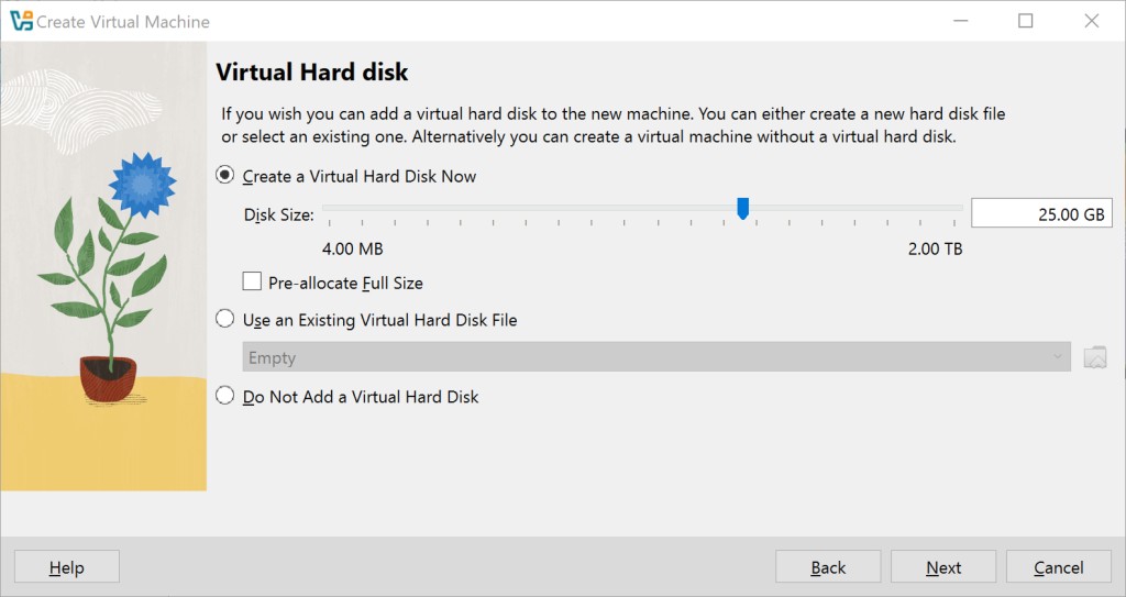 Virtual Machine’s resources 2